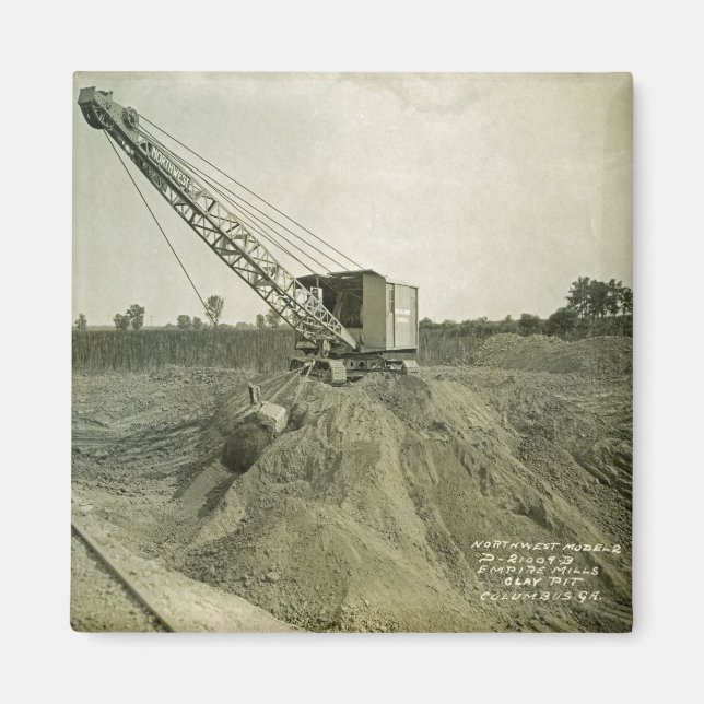 Aimant OPÉRATEUR DE CÂBLES D'EXPLOITATION DE CRANE DU Nor (Devant)