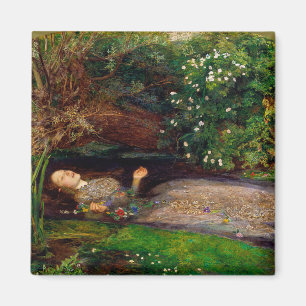 Aimant Ophelia, John Everett Millais, 1851-1852