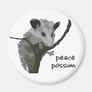 Aimant Opossum de paix