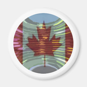 Aimant Or canadien MapleLeaf - succès dans la diversité