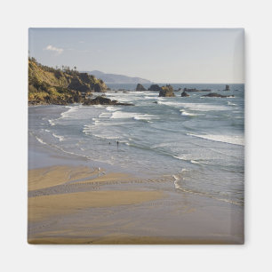 Aimant OR, côte de l'Oregon, Ecola State Park, Indien