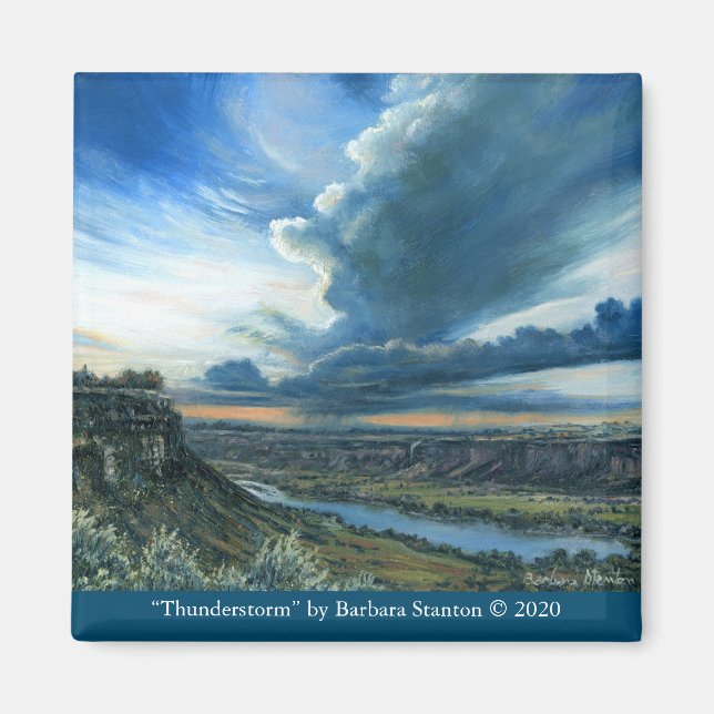 Aimant "orage" (Devant)