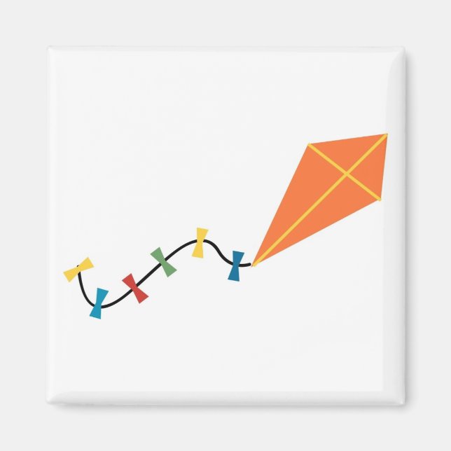 Aimant Orange Kite (Devant)