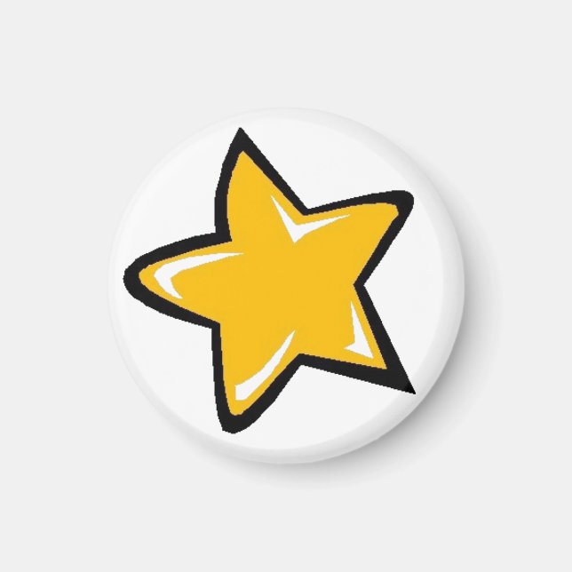 Aimant Orange Star (Devant)