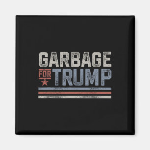 Aimant Ordures Pour Trump Trash 2024 Ordures Vintages Pou
