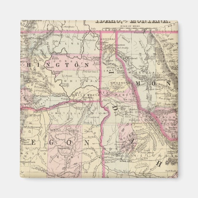 Aimant Ore, Laver, Ida, Mont (Devant)