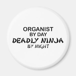 Aimant Organiste Deadem Ninja par nuit