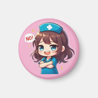 Aimant Original Chibi Nurse - Sassy Nursing Life