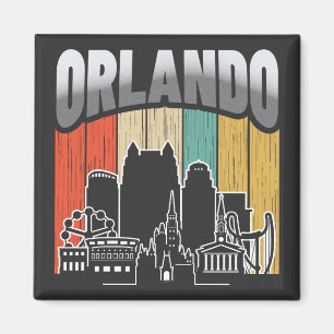 Aimant Orlando Florida Vintage