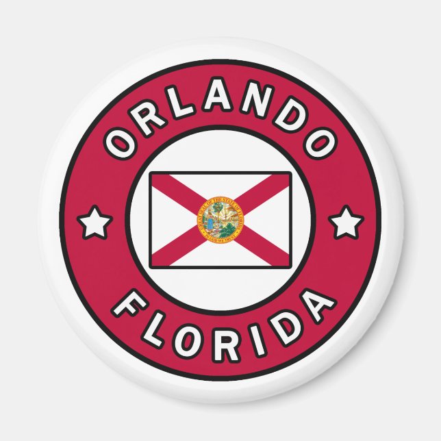 Aimant Orlando Floride (Devant)