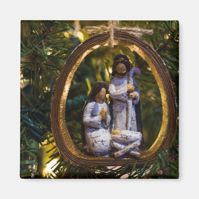 Aimant Ornement de la Nativité (Devant)