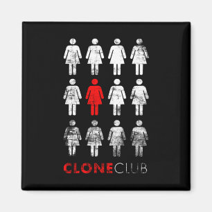 Aimant Orphelin noir   Leda Clone Club