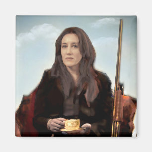 Aimant Orphelin noir Mme S - Feministe Cool