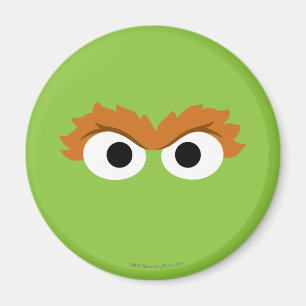 Aimant Oscar the Grouch Big Face
