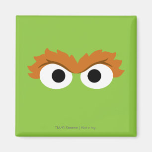 Aimant Oscar the Grouch Big Face