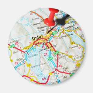 Aimant Oslo, Norvège, Scandinavie