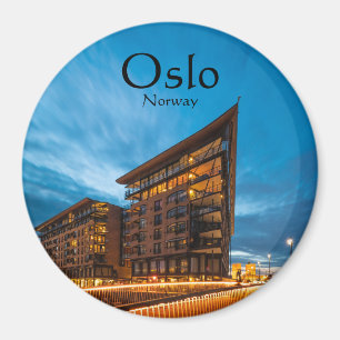 Aimant Oslo Norvège Souvenir