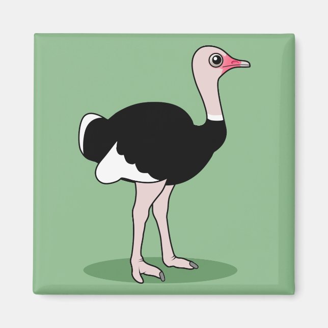 Aimant Ostrich (Devant)