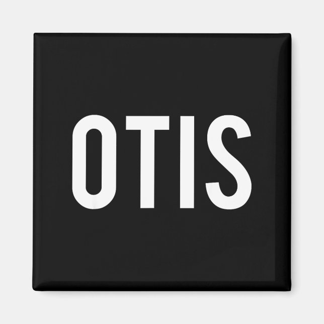 Aimant Otis - Cool New Funny Name Fan Gift Tee  (Devant)