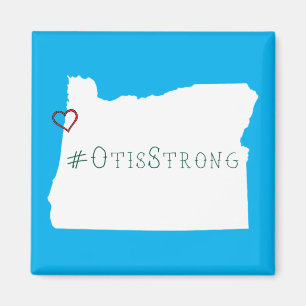 Aimant Otis Strong Rope Coeur Blanc