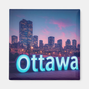Aimant Ottawa Canada Ville Capitale Voyage Souvenir 🗺️