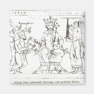 Aimant Otto I Soumission à Berenger II