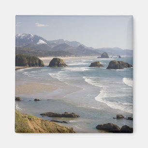 Aimant OU, Côte de l'Oregon, Parc d'état Ecola, Croissant