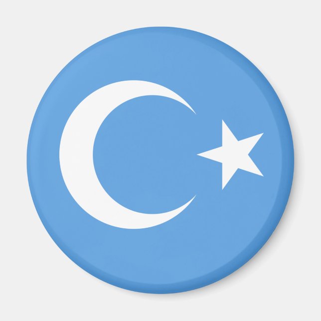 Aimant Ouïghour/Turkestan oriental (Devant)
