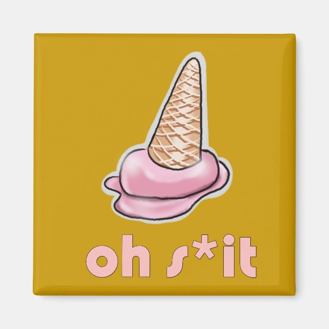 Aimant Oups (Devant)