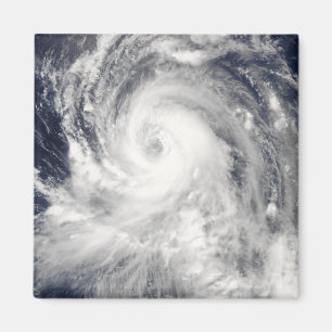 Aimant Ouragan Tingting au-dessus du Marianne du nord
