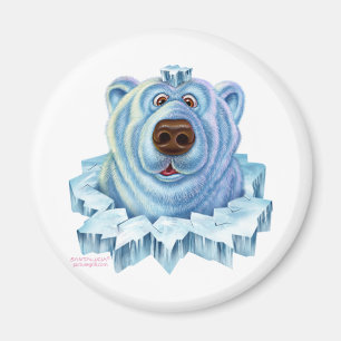 Aimant ours blanc