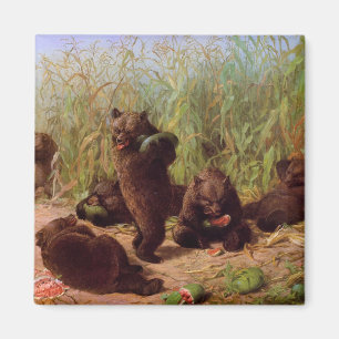 Aimant Ours dans le Patch de la pastèque (par W.H. Beard)