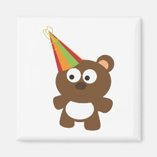 Aimant Ours de fête