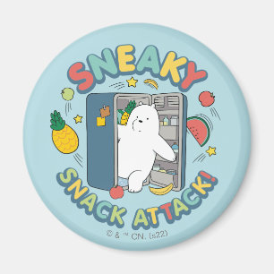 Aimant Ours De Glace - Attaque Snack Sneaky!