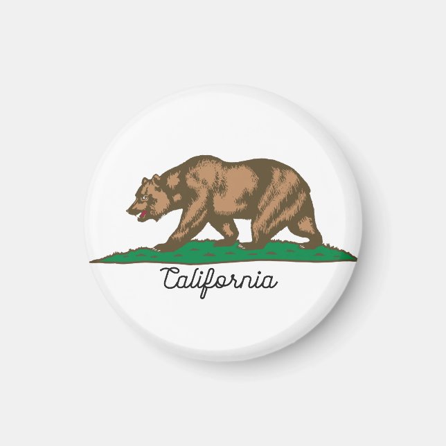 Aimant Ours de la Californie (Devant)