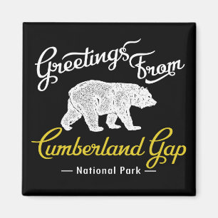 Aimant Ours du parc national Cumberland Gap