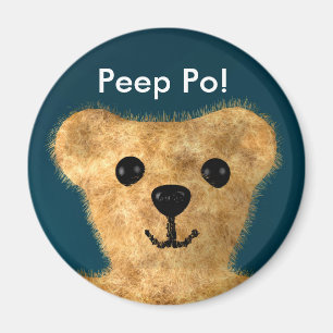 Aimant Ours en peluche (Peep po !)