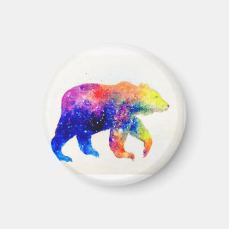 Aimant Ours joli et coloré