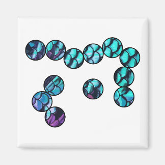 Aimant Outil magnétique microbe