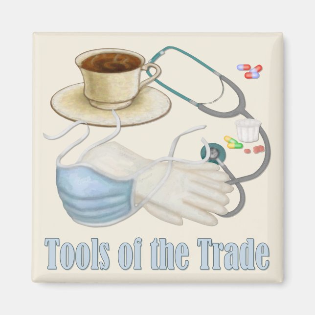 Aimant Outils du commerce (Devant)