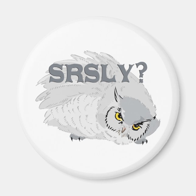 Aimant Owl SRSLY ? (Devant)