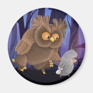 Aimant Owl Suivez-Vous N'Importe Où