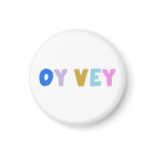 Oy Vey Funny Yiddish Expression mignonne colorée