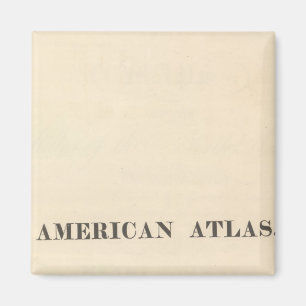 Aimant Page de titre Atlas américain