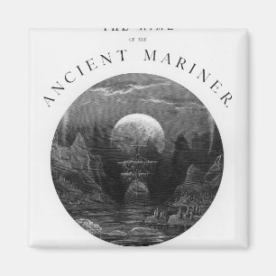 Aimant Page de titre de 'The Rime of the Ancient Mariner'