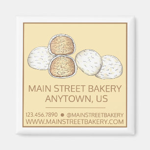 Aimant Pains de mariage italiens mexicains Biscuits boule