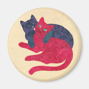 Aimant Paire des chats