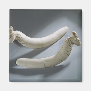 Aimant Paires de castagnettes, période de Thinite (iv