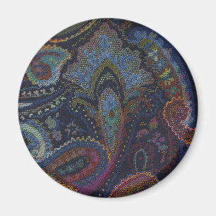 Aimant Paisley Blue