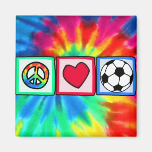 Aimant Paix, amour, le football